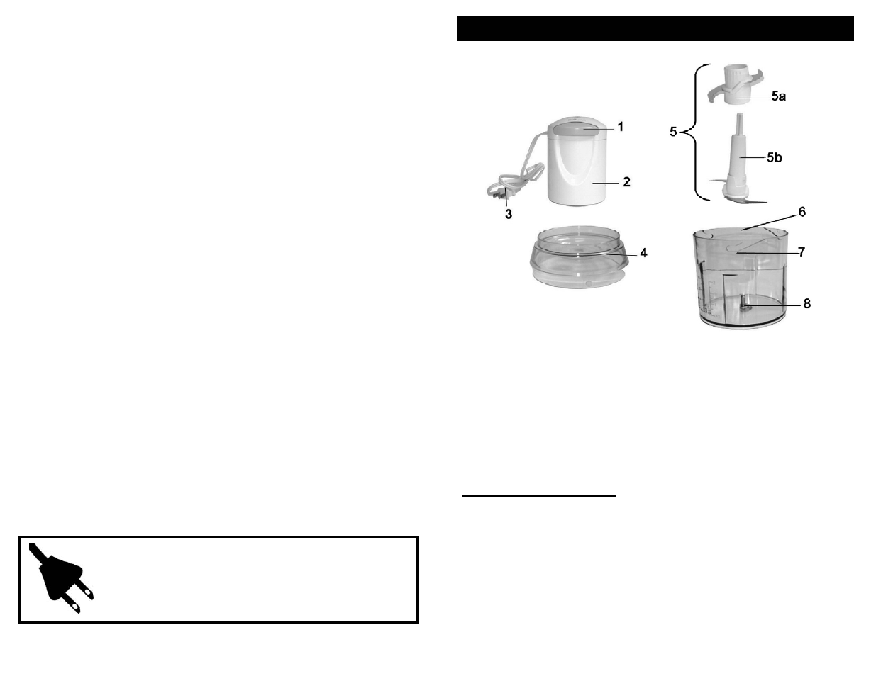 Slide number 2, Save these instructions, Important safety instructions | For household use only | Euro-Pro QUAD BLADE FP107 User Manual | Page 2 / 4