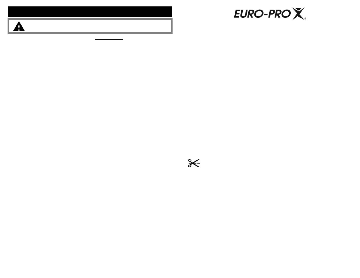 Slide number 4, Ownership registration card, One (1) year limited warranty | Cleaning & maintenance, For canadian consumers only | Euro-Pro QUAD BLADE FP107 User Manual | Page 4 / 4