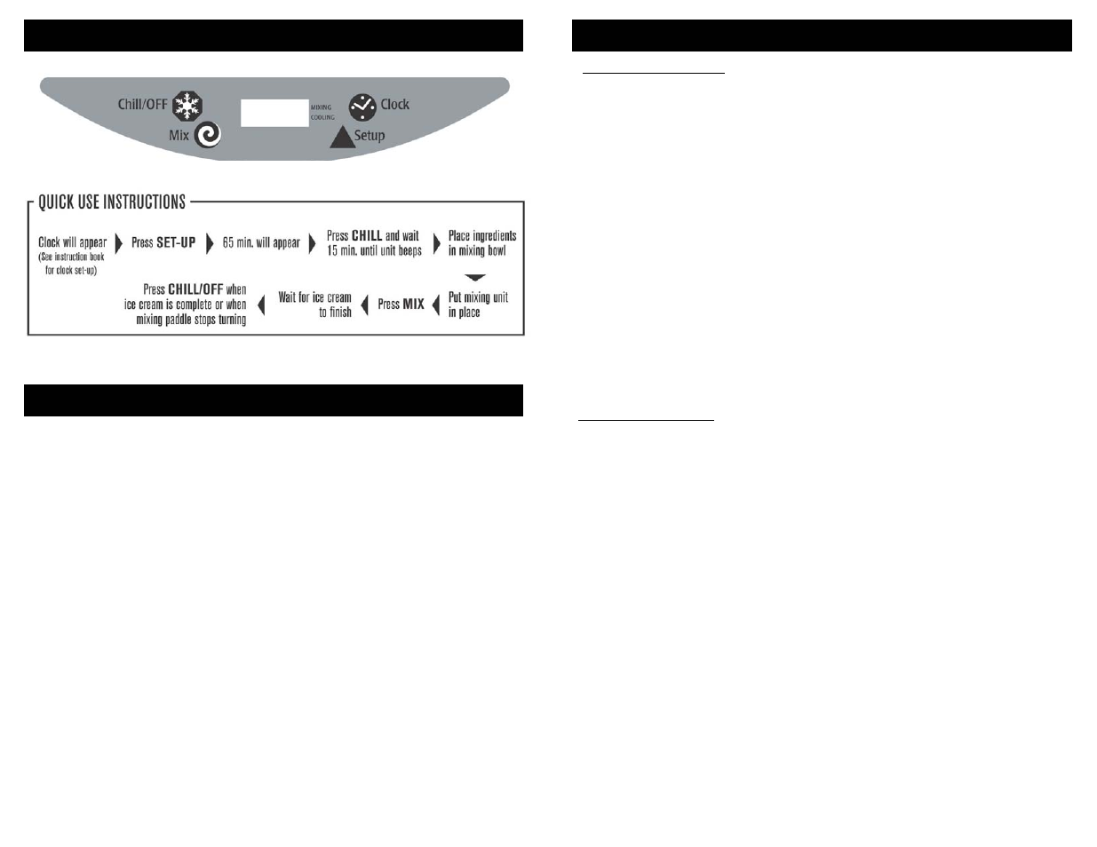 Slide number 4, Cleaning instructions, Quick use instructions | Recipes | Euro-Pro KP170E User Manual | Page 4 / 7