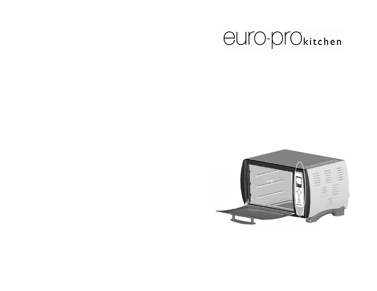 Euro-Pro TO230W User Manual | 8 pages
