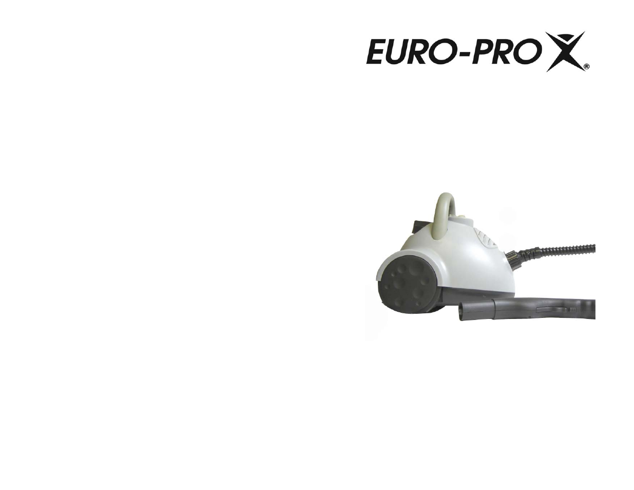 Euro-Pro S3306HG User Manual | 8 pages