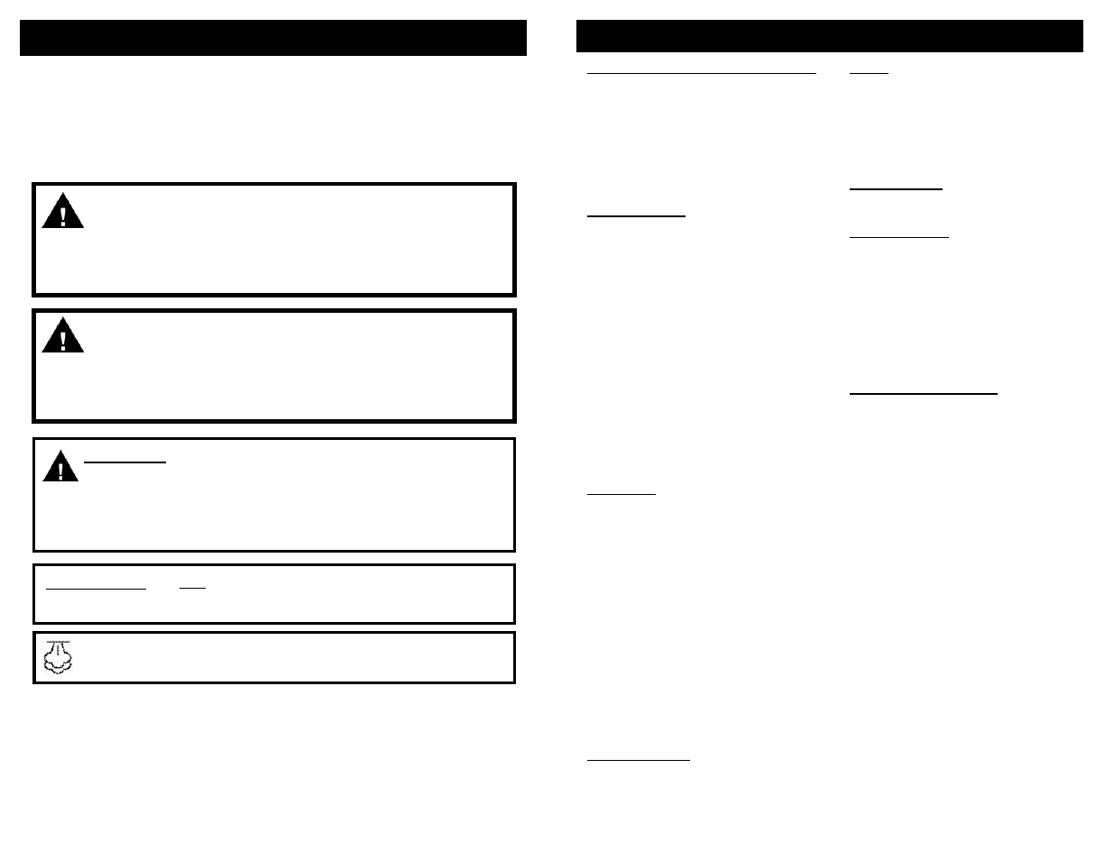 Save these instructions, For household use only, Warning | Caution | Euro-Pro S3306HG User Manual | Page 4 / 8