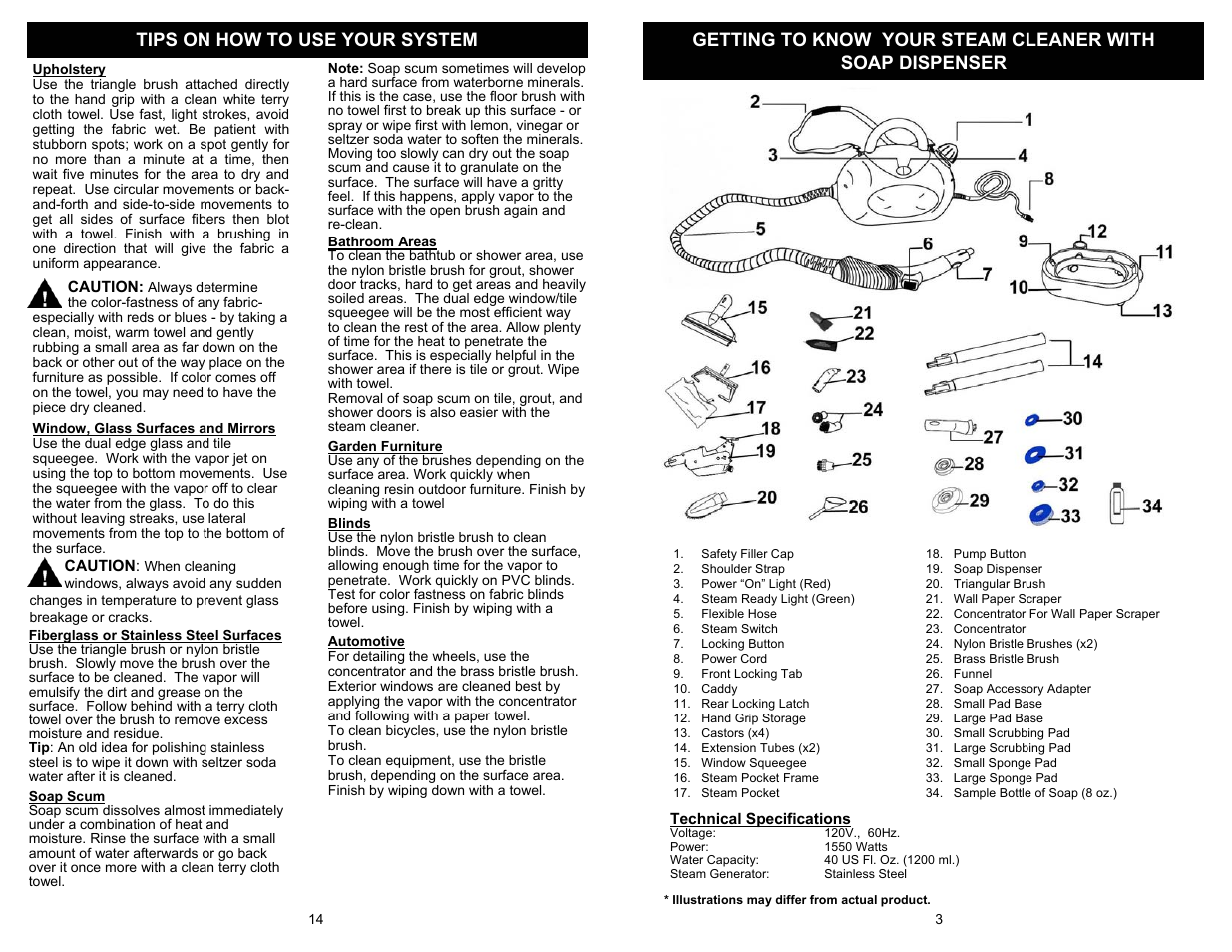 Tips on how to use your system | Euro-Pro SELECT EP923H User Manual | Page 5 / 10