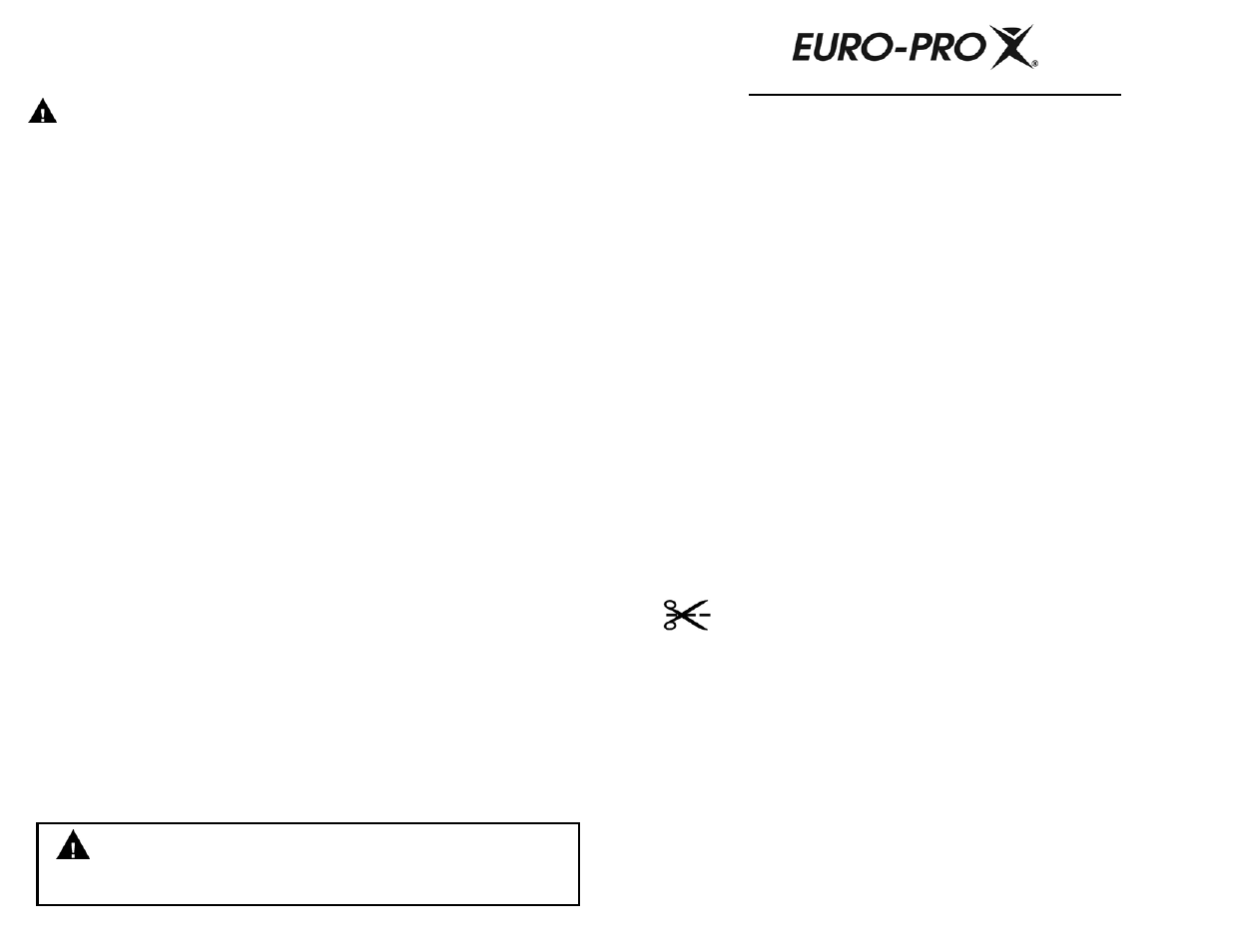 Conservez ces instructions, Consignes de sécurité importantes, Pour usage domestique seulement | Ownership registration card, One (1) year limited warranty, For canadian consumers only | Euro-Pro ASPIRADORA PROFESIONAL EP754C User Manual | Page 11 / 16