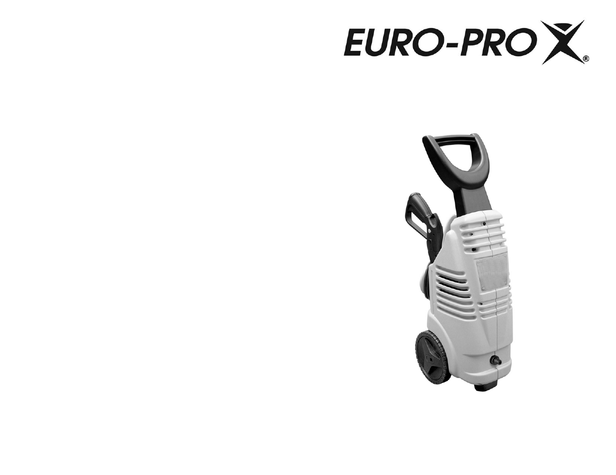 Euro-Pro VPW49HA User Manual | 6 pages