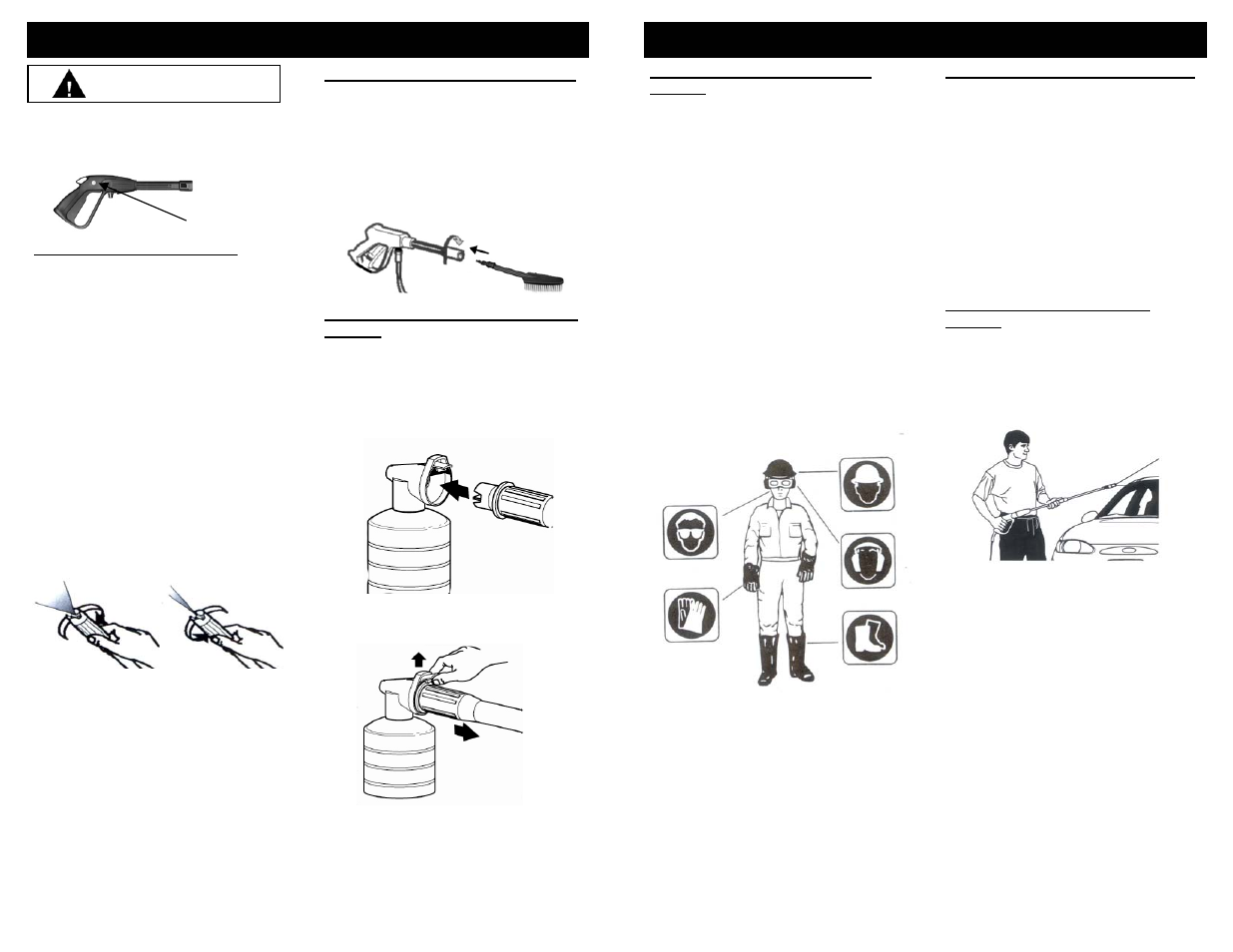 Operating instructions | Euro-Pro VPW49HA User Manual | Page 5 / 6