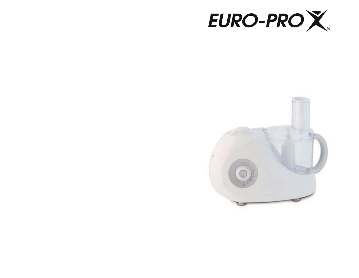 Euro-Pro FP86 User Manual | 6 pages