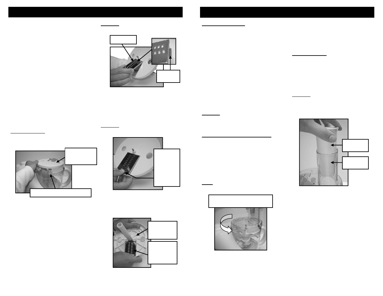 Slide number 4, Assembly instructions, Operating instructions | Euro-Pro FP86 User Manual | Page 4 / 6