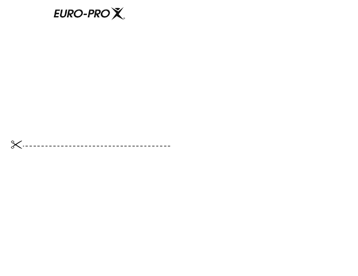 Slide number 6, One (1) year limited warranty | Euro-Pro FP86 User Manual | Page 6 / 6