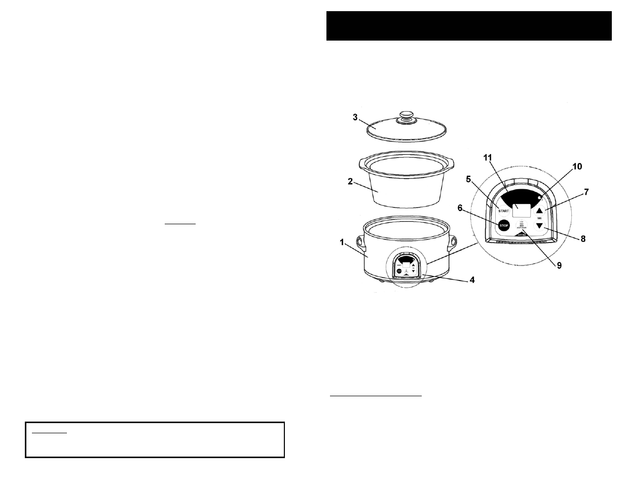 Slide number 2, Save these instructions, Important safety instructions | For household use only, Getting to know your programmable slow cooker | Euro-Pro KC275 User Manual | Page 2 / 9