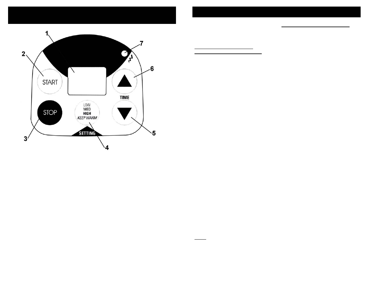 Slide number 3, Features of 7-quart programmable slow cooker, Operating instructions | Euro-Pro KC275 User Manual | Page 3 / 9