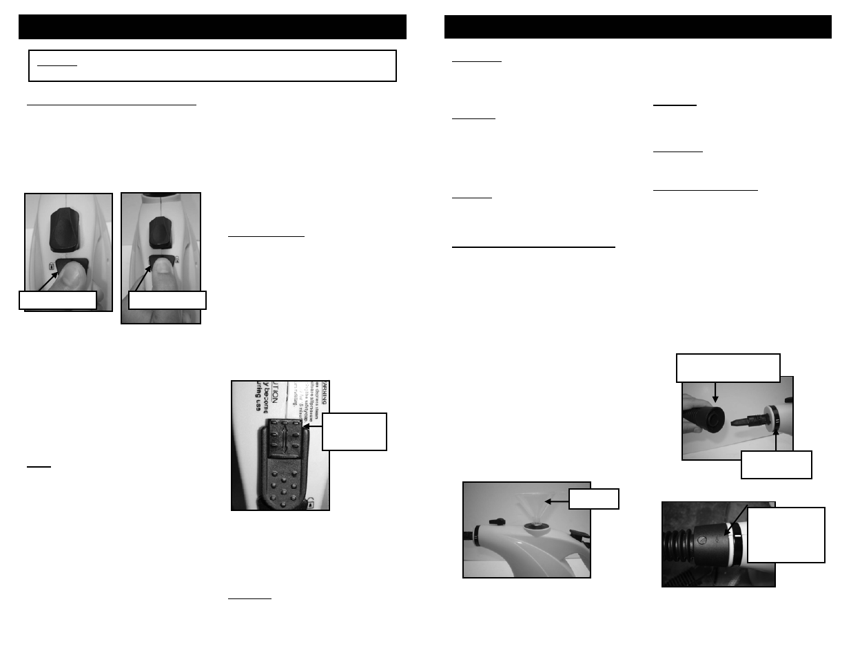 Operating instructions | Euro-Pro SC717XH User Manual | Page 6 / 6