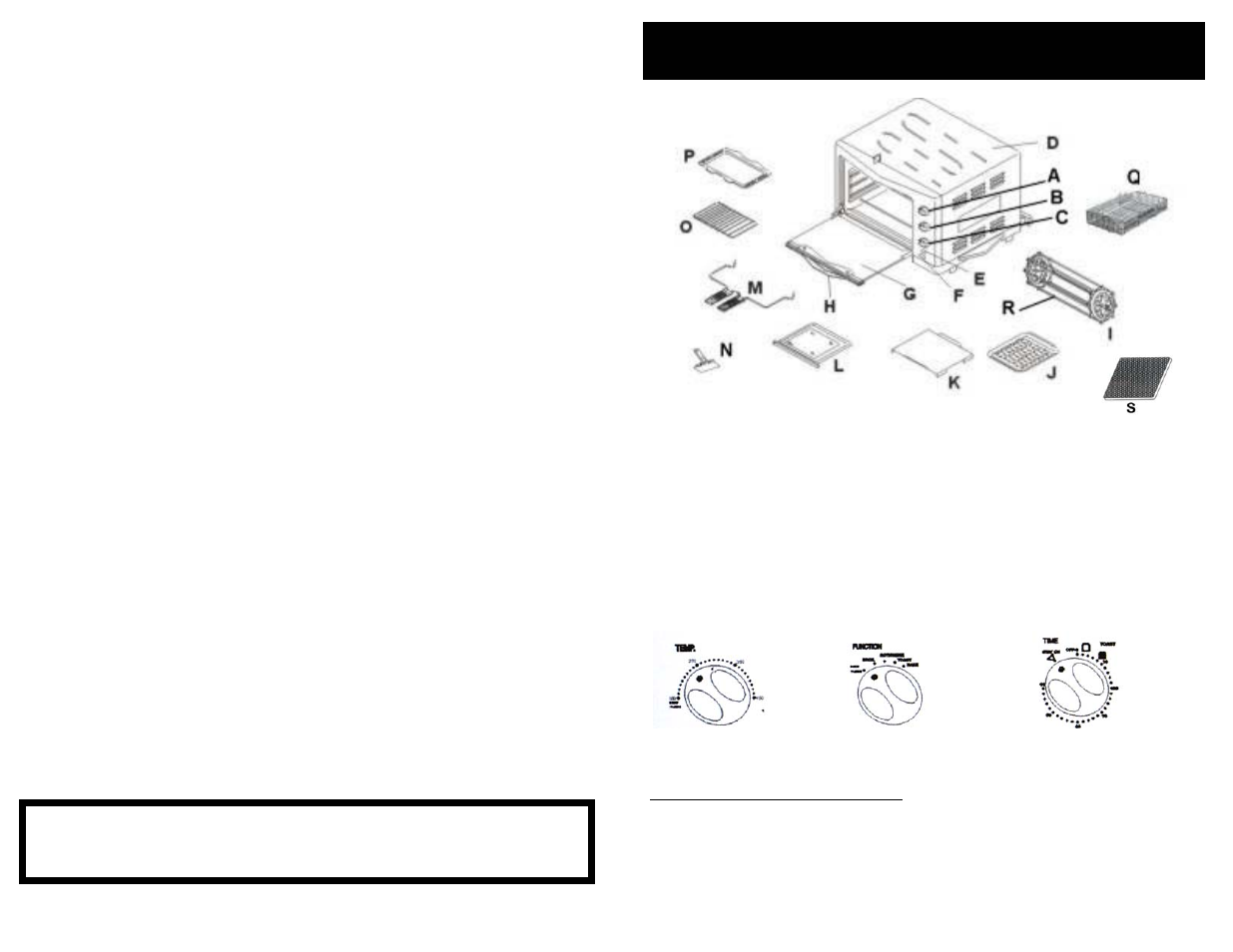 Slide number 2, Save these instructions, Important safety instructions | For household use only, Technical specifications | Euro-Pro TO285 User Manual | Page 2 / 7