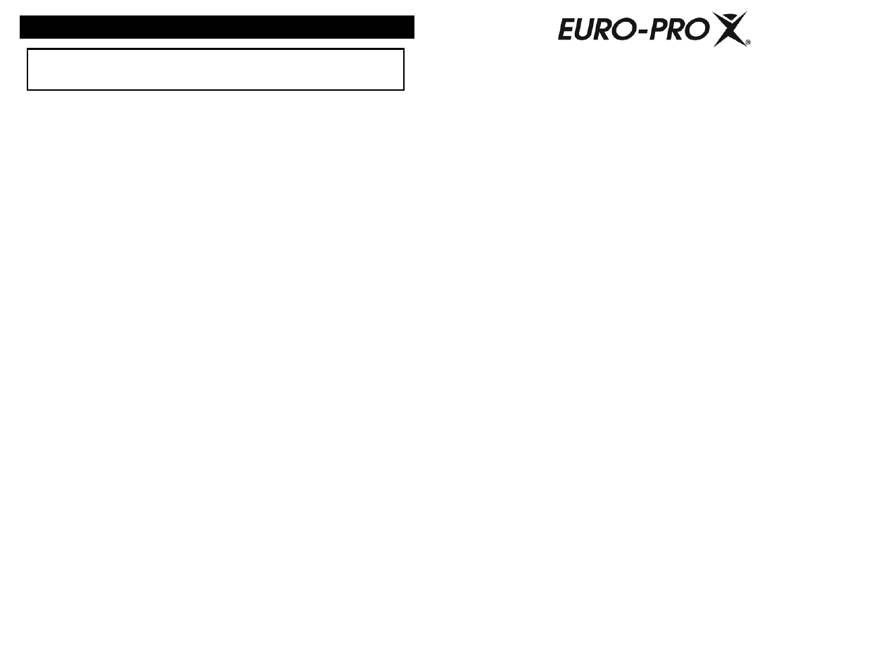 Slide number 7, Care & cleaning, One (1) year limited warranty | Euro-Pro TO285 User Manual | Page 7 / 7