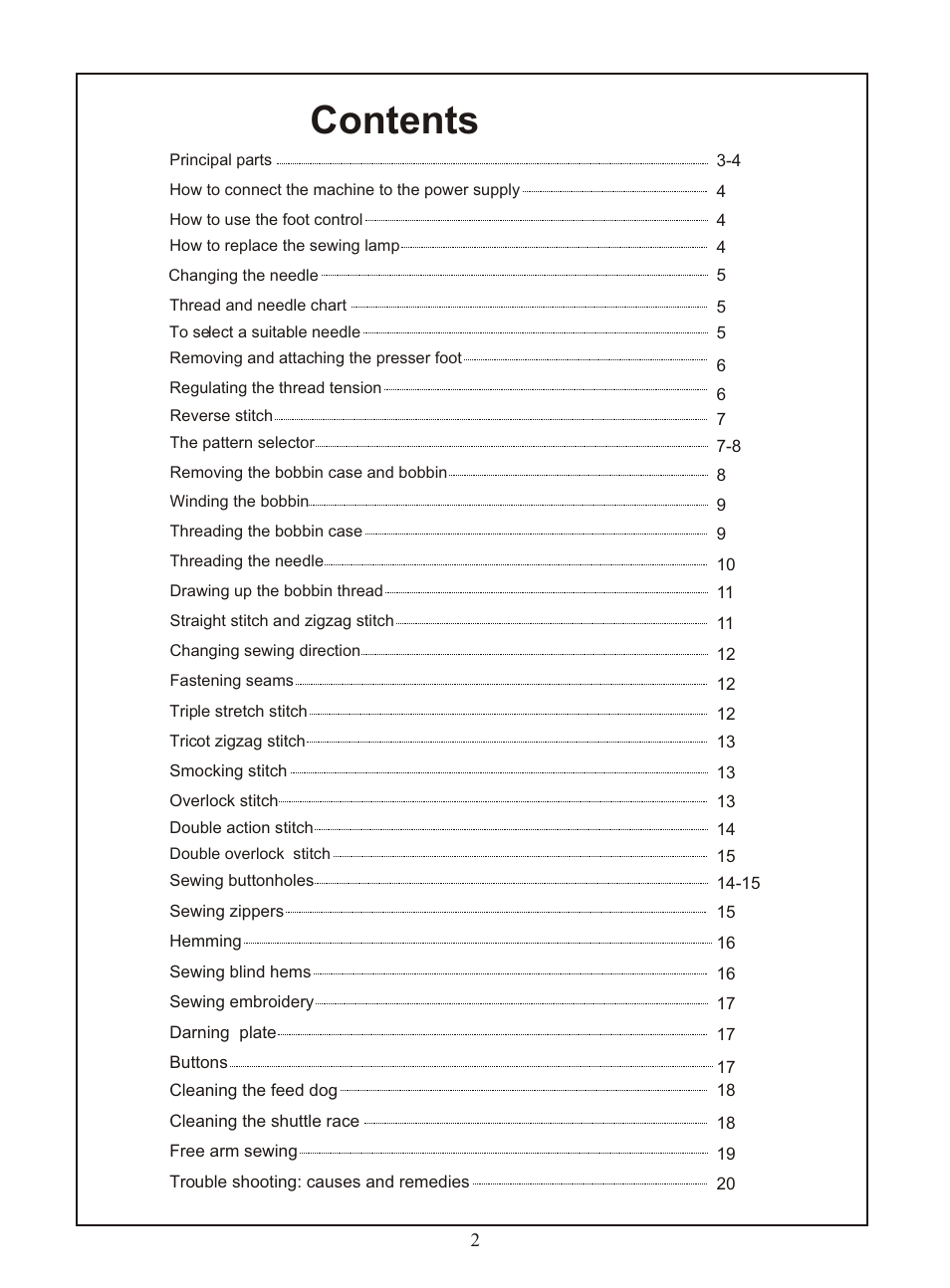 Euro-Pro 372H User Manual | Page 4 / 23