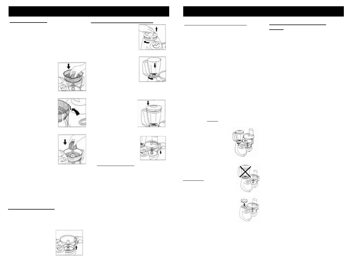 Operating instructions | Euro-Pro EP96W User Manual | Page 6 / 7