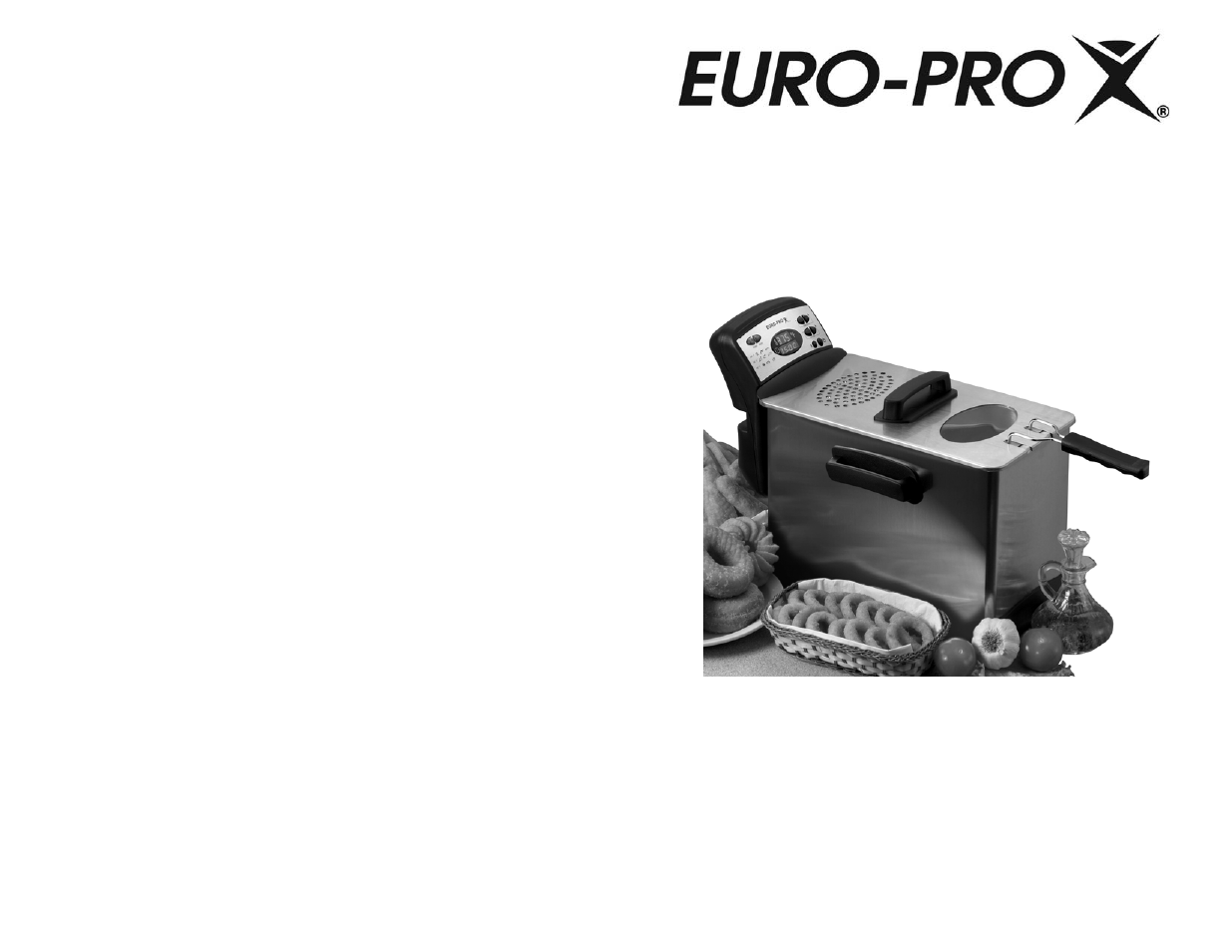 Euro-Pro 4 LITER F1068 User Manual | 7 pages