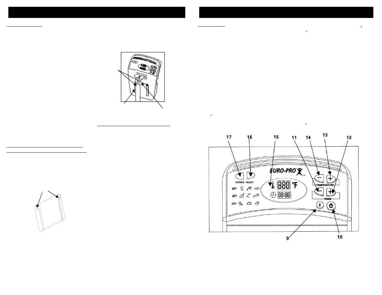 Slide number 4, Operating instructions | Euro-Pro 4 LITER F1068 User Manual | Page 4 / 7