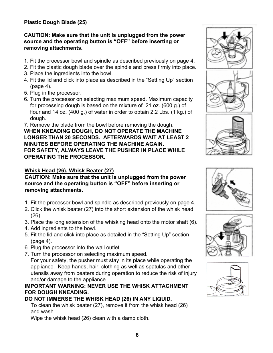 Euro-Pro EKP110 User Manual | Page 8 / 13