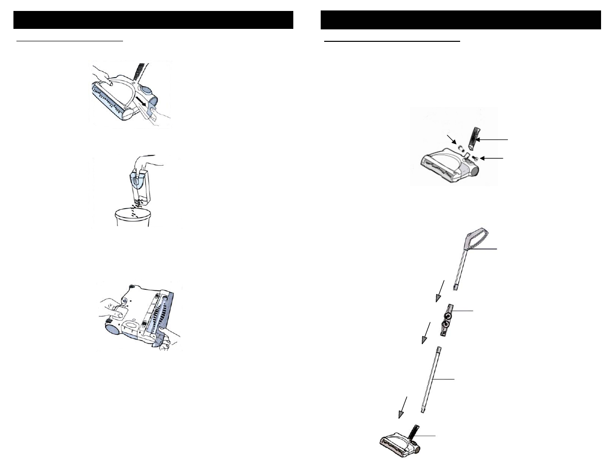 Slide number 10, Instrucciones de uso, Operating instructions | Euro-Pro V1930 User Manual | Page 10 / 12