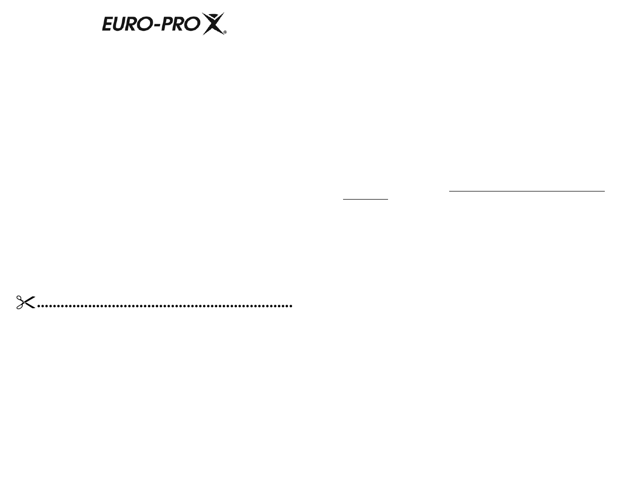 Slide number 3, Important safeguards, Save these instructions | For household use only, Tarjeta de registro del cliente, Warning | Euro-Pro V1930 User Manual | Page 3 / 12