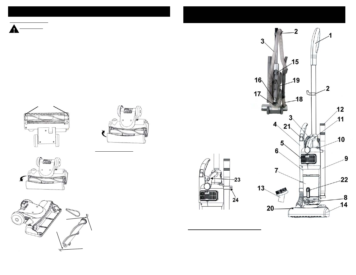 Slide number 3, Technical specifications, Operating instructions | Euro-Pro EP619 User Manual | Page 3 / 6