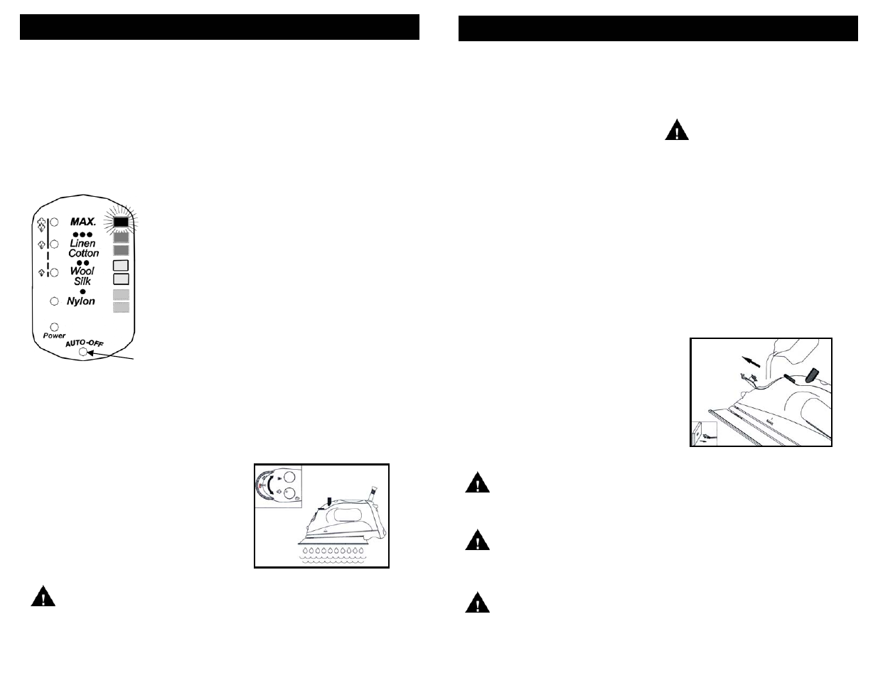 Operating instructions | Euro-Pro GI490XH User Manual | Page 5 / 6