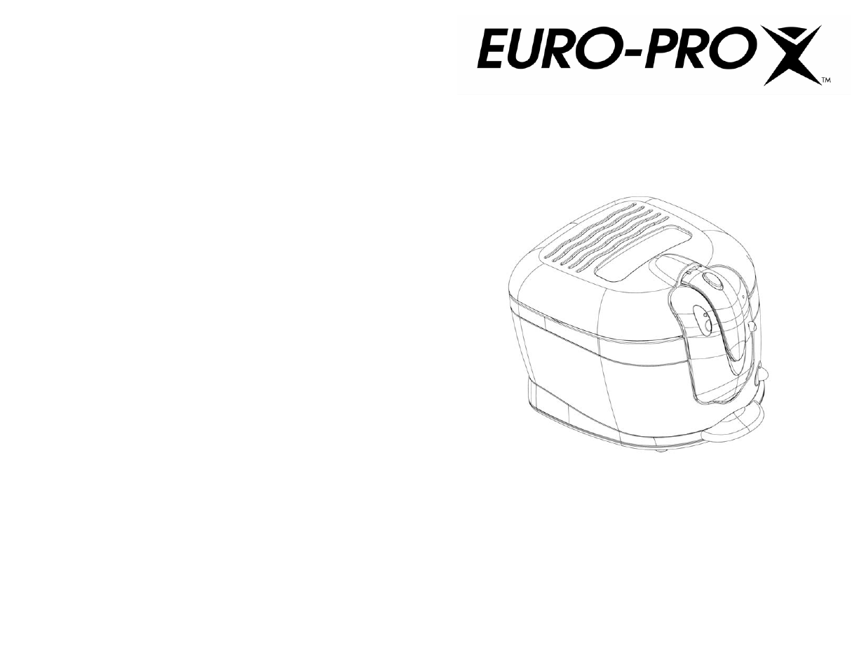 Euro-Pro F2015 User Manual | 6 pages