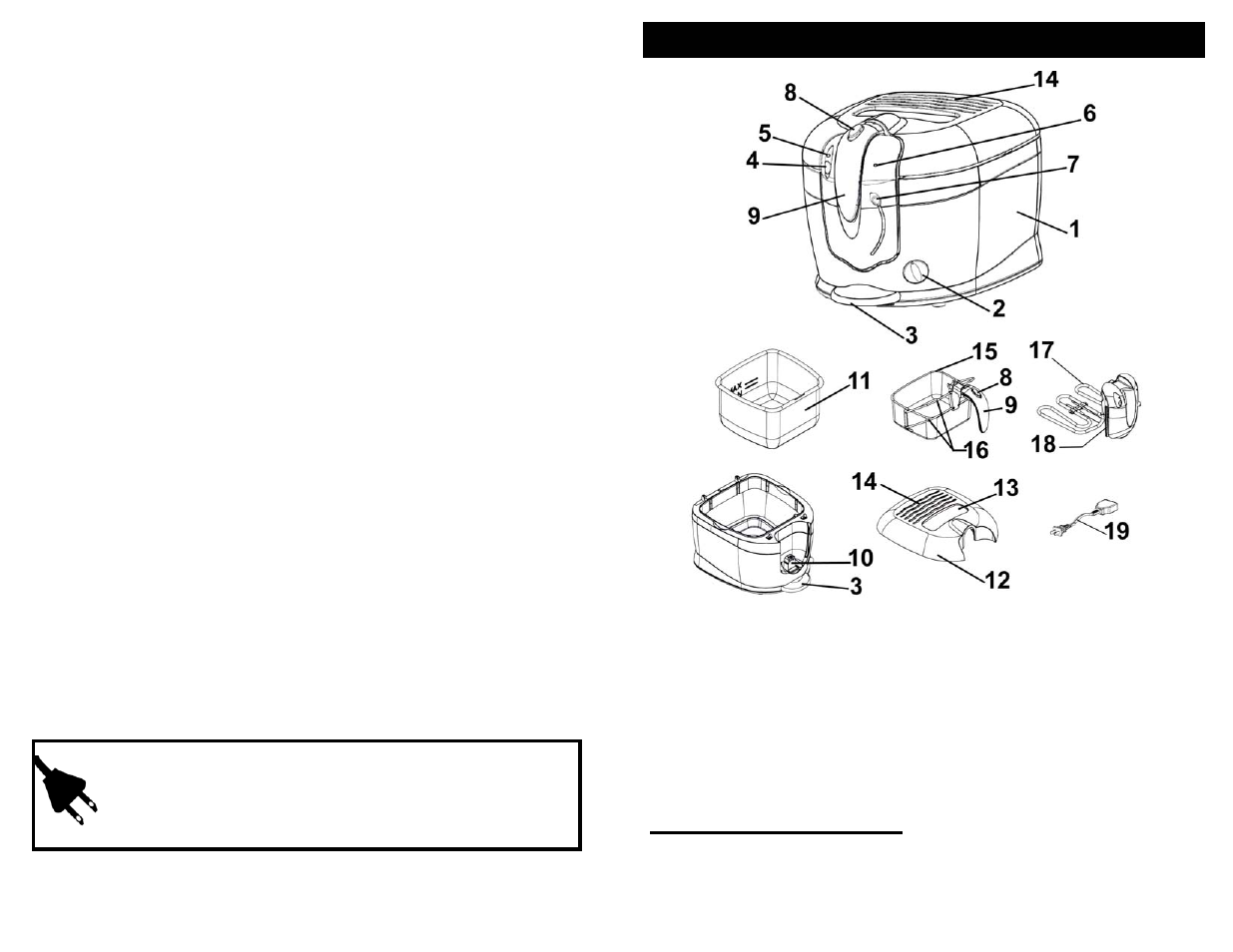 Slide number 2, Save these instructions, Important safety instructions | Special safety instructions, For household use only, Technical specifications | Euro-Pro F2015 User Manual | Page 2 / 6