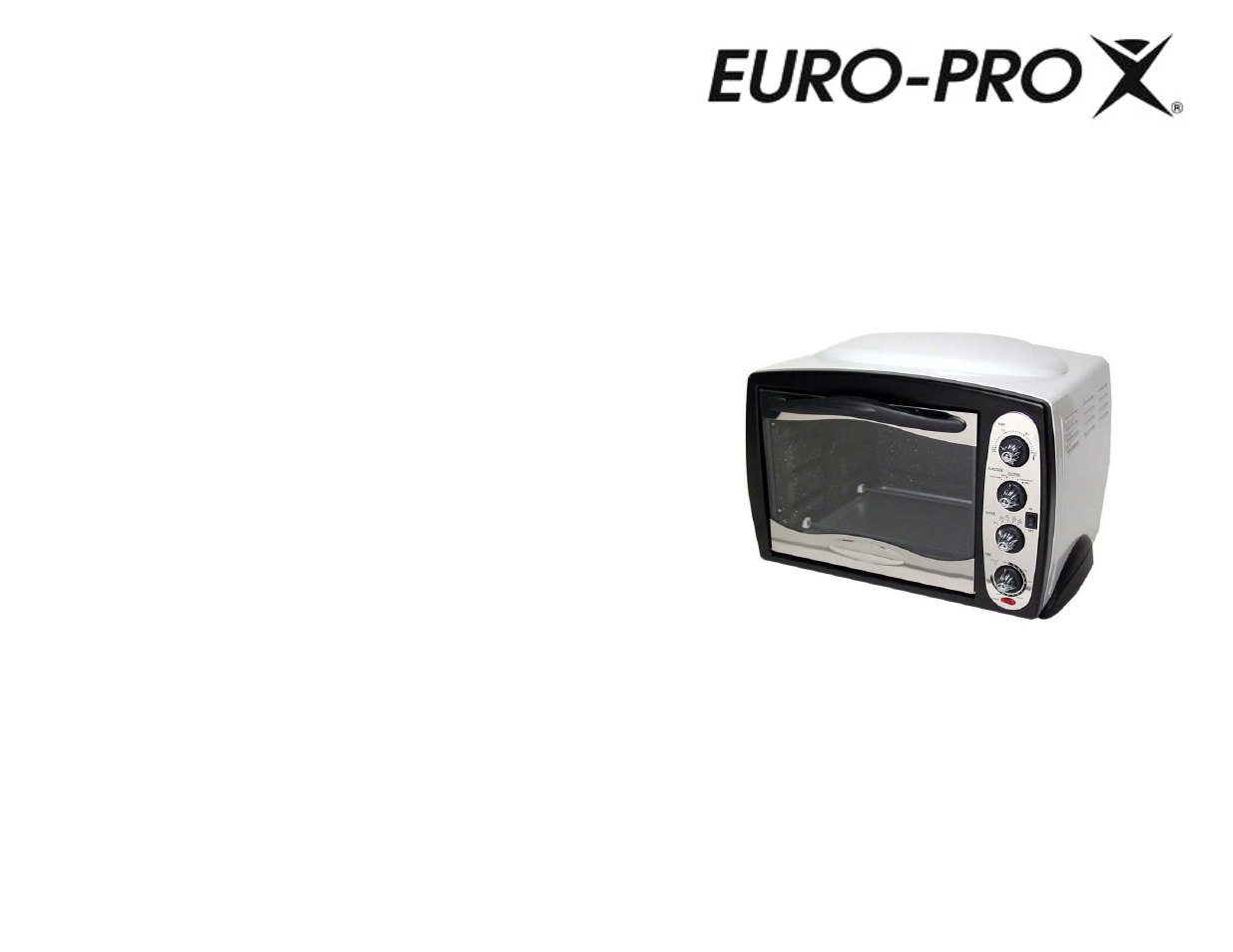 Euro-Pro JO287SP User Manual | 7 pages