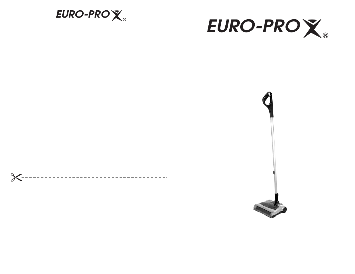 Euro-Pro V1925H User Manual | 6 pages