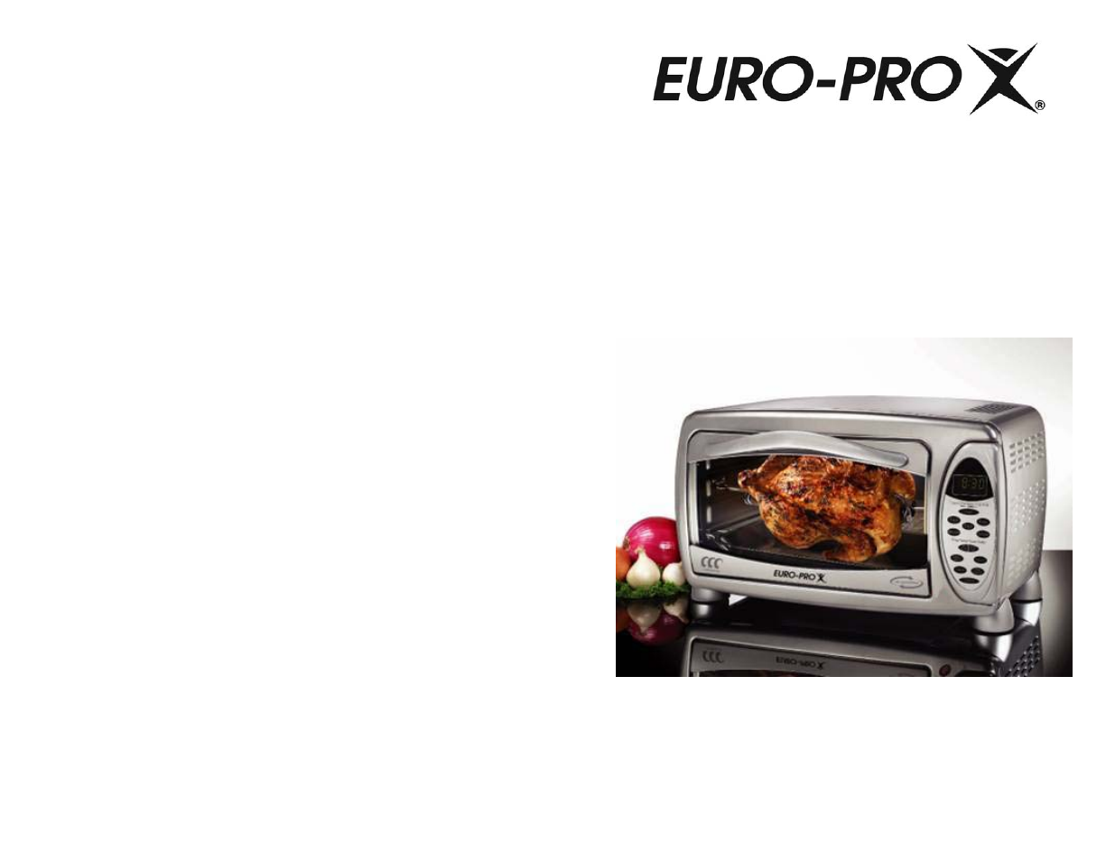 Euro-Pro TO31 User Manual | 20 pages