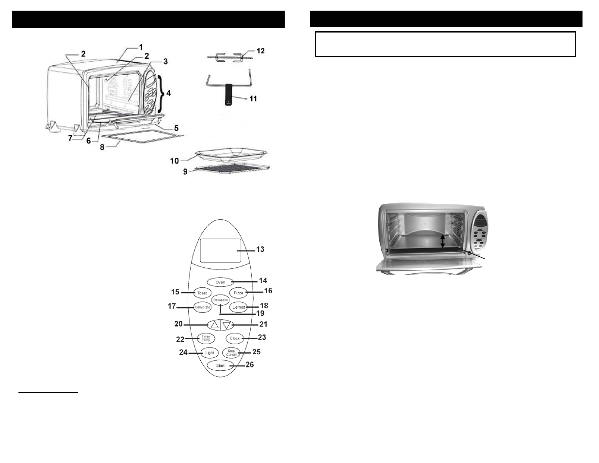 Care & cleaning, Familiarisez-vous avec votre four grille-pain | Euro-Pro TO31 User Manual | Page 13 / 20