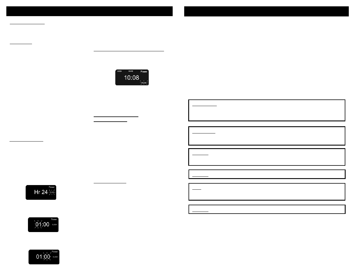 Antes de usar su horno digital de convección, Instrucciones de uso | Euro-Pro TO31 User Manual | Page 17 / 20