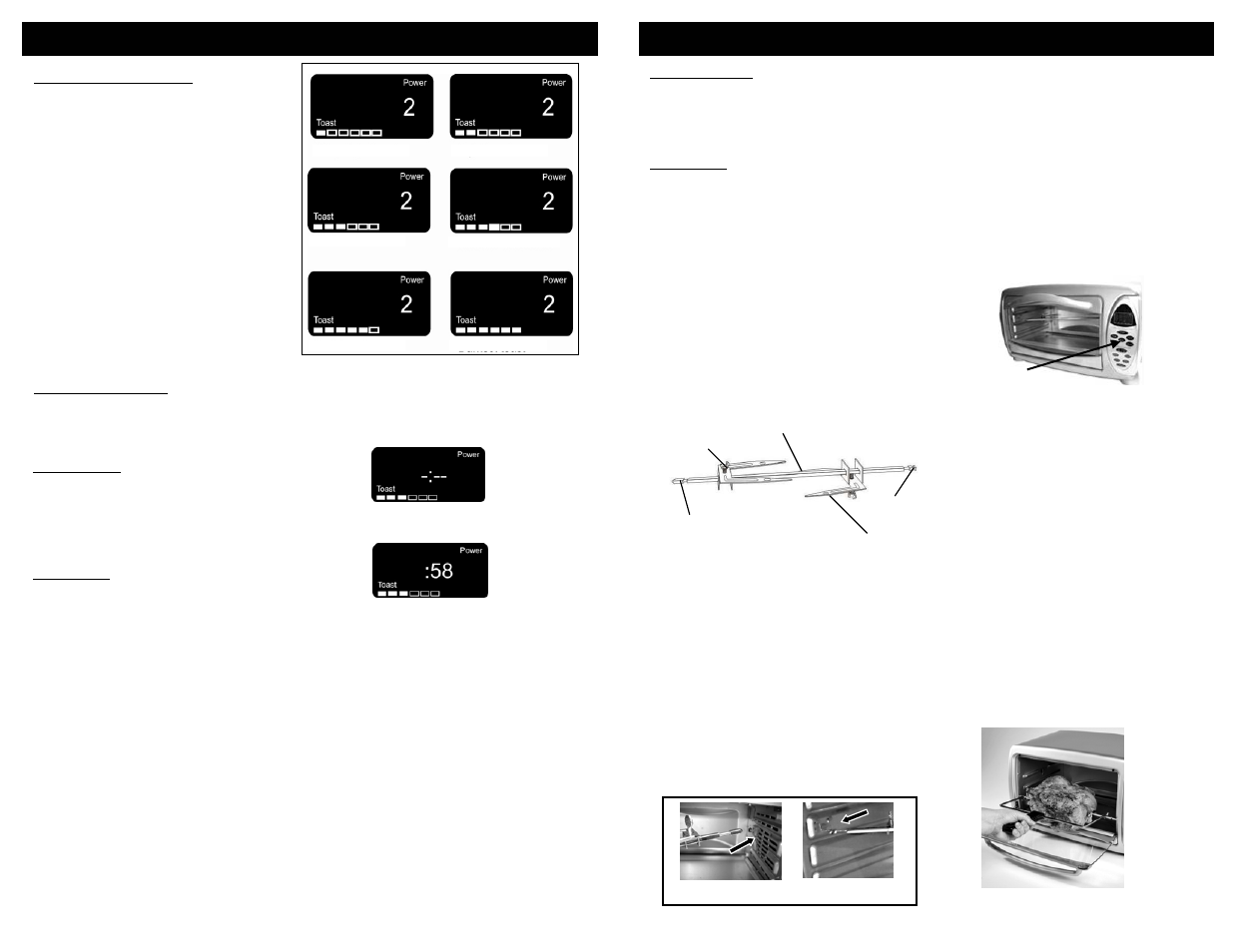 Instrucciones de uso | Euro-Pro TO31 User Manual | Page 19 / 20