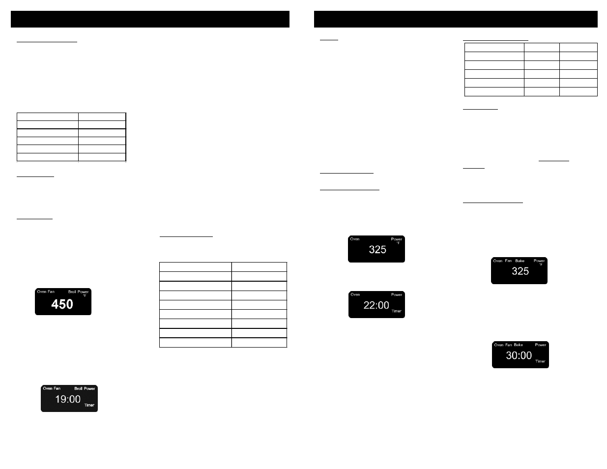 Operating instructions, Mode d’emploi | Euro-Pro TO31 User Manual | Page 8 / 20