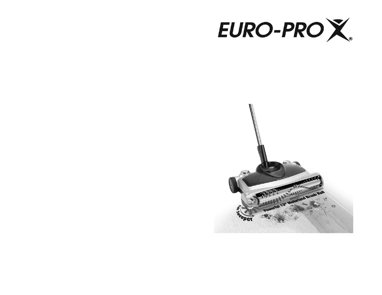 Euro-Pro V1917H User Manual | 8 pages