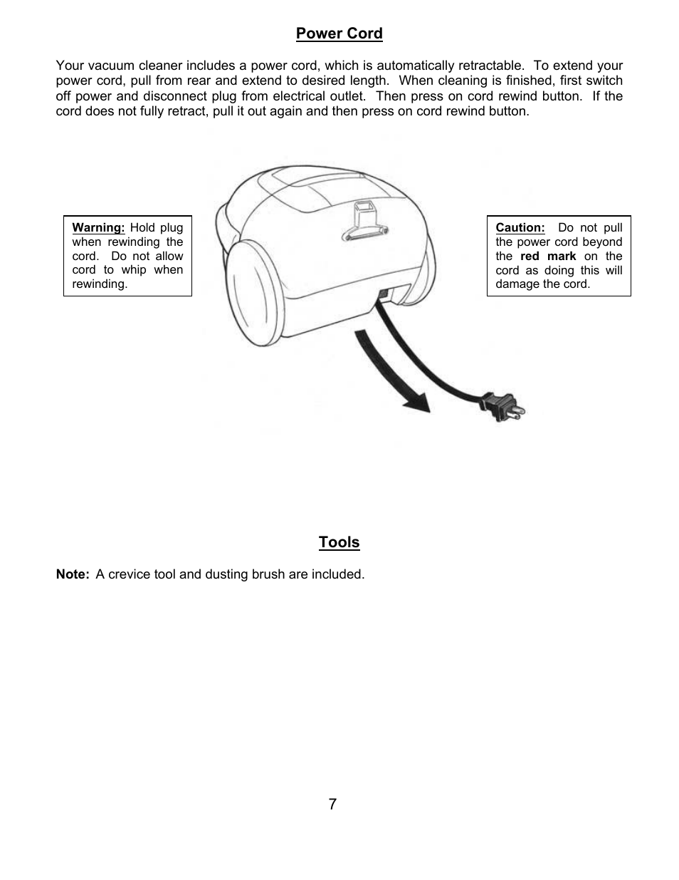 Euro-Pro THE SHARK PLUS EP3005 User Manual | Page 8 / 12