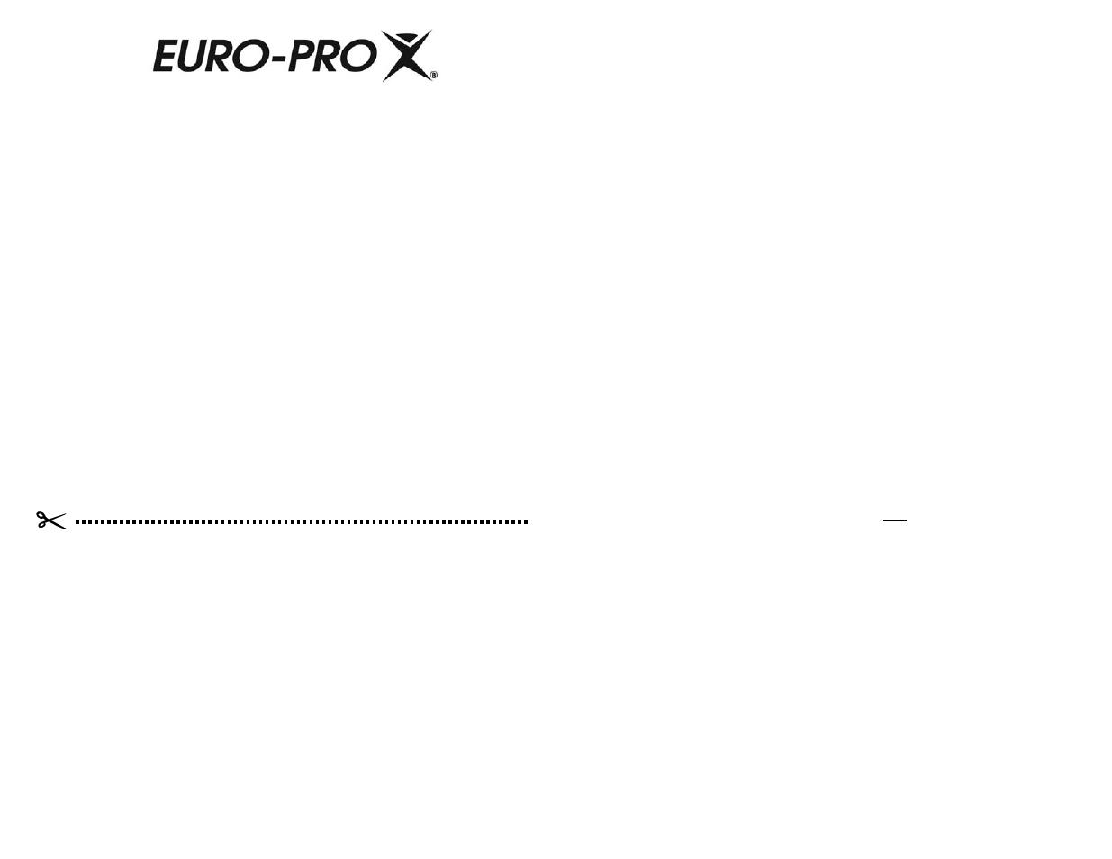 Save these instructions, Important safety instructions, For household use only | 1 year limited warranty, Ownership registration card | Euro-Pro SC618HZ User Manual | Page 3 / 6