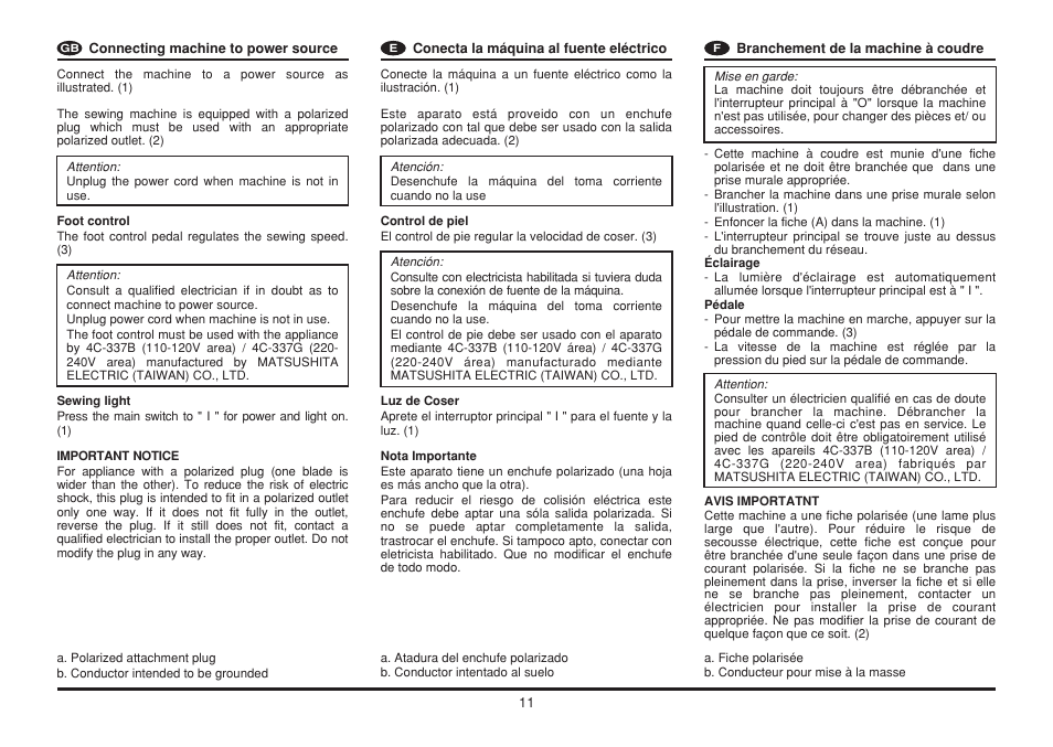 Euro-Pro 6130A LCD User Manual | Page 18 / 108