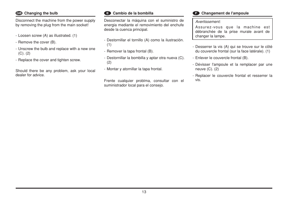 Euro-Pro 6130A LCD User Manual | Page 20 / 108