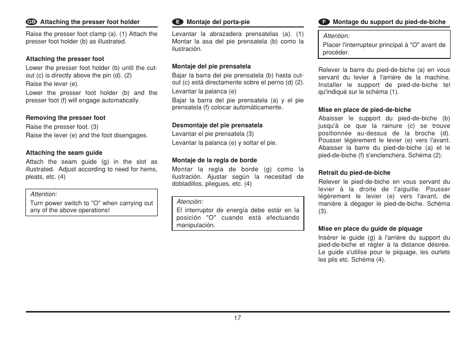 Euro-Pro 6130A LCD User Manual | Page 24 / 108