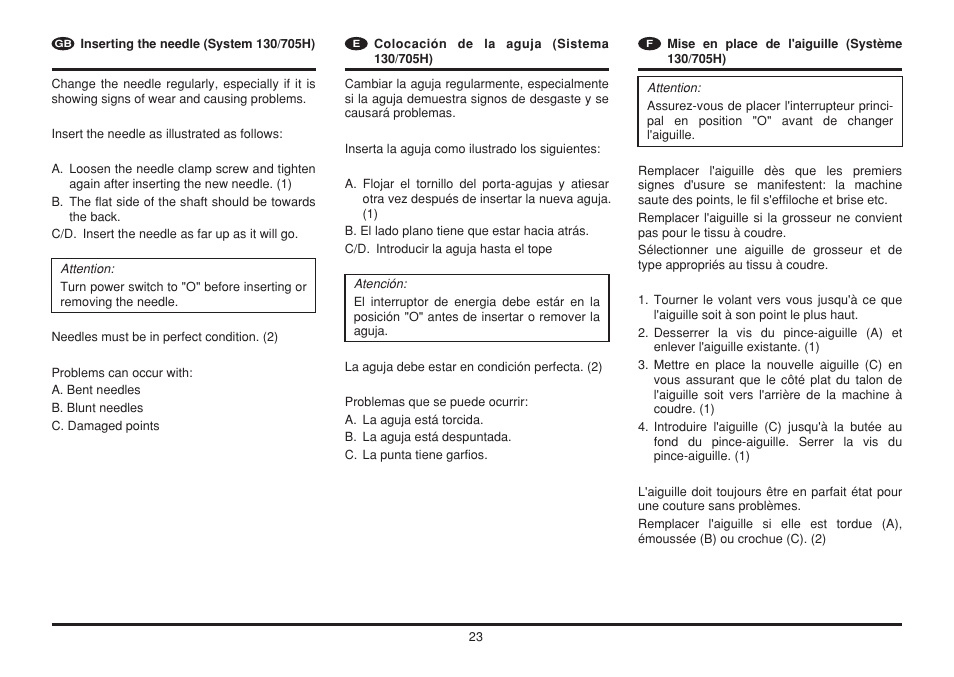 Euro-Pro 6130A LCD User Manual | Page 30 / 108