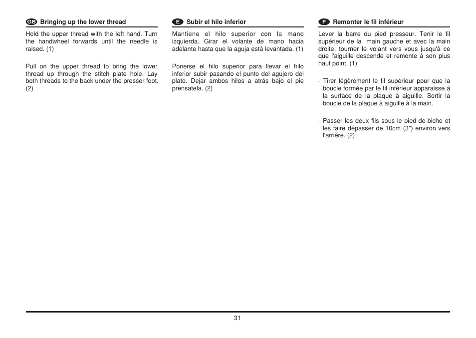 Euro-Pro 6130A LCD User Manual | Page 38 / 108