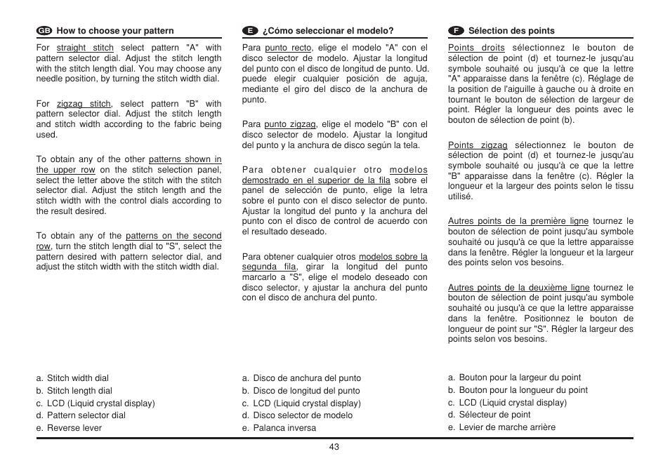 Euro-Pro 6130A LCD User Manual | Page 50 / 108