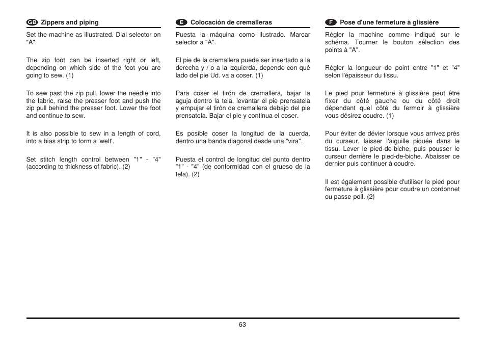 Euro-Pro 6130A LCD User Manual | Page 70 / 108