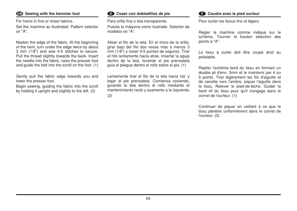 Euro-Pro 6130A LCD User Manual | Page 72 / 108