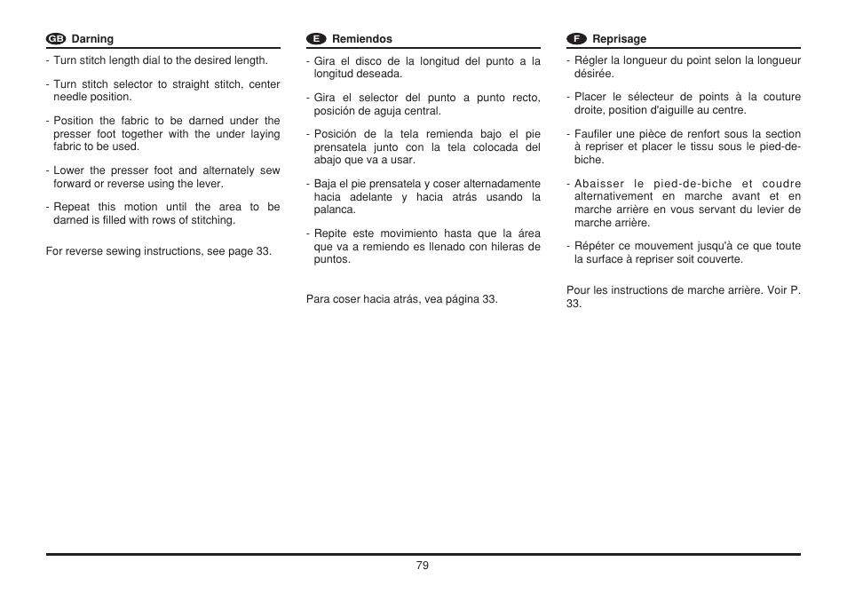 Euro-Pro 6130A LCD User Manual | Page 86 / 108