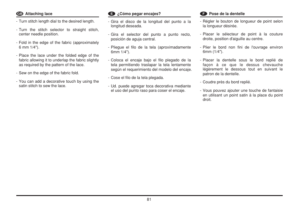 Euro-Pro 6130A LCD User Manual | Page 88 / 108