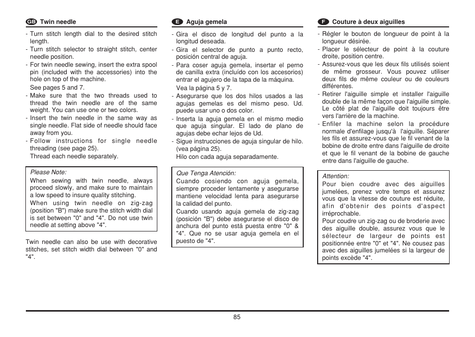 Euro-Pro 6130A LCD User Manual | Page 92 / 108